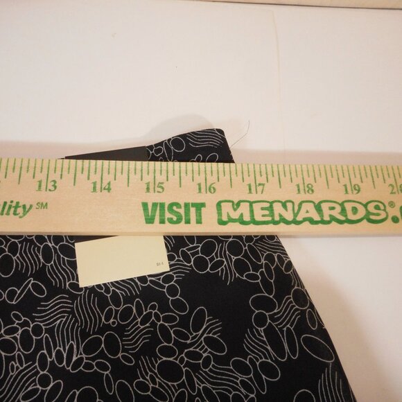 Lane Bryant Skirt Size 14 / 16 Black w/ Gray Print Layered Straight Midi NEW NWT - Picture 5 of 11